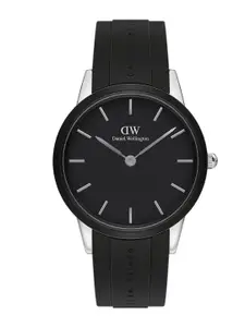 Daniel Wellington Men Iconic Motion 40mm Black Dial Watch - DW00100436
