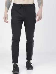 HIGHLANDER Men Black Solid Casual Slim Fit Track Pant