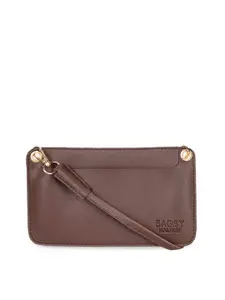 Bagsy Malone Women Brown Solid Money Clip