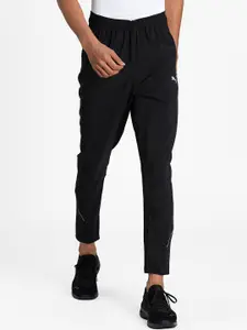 Puma Men Black Solid WOVEN TAPERED Track Pants