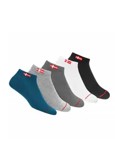 KOPNHAGN Men Pack Of 5 Assorted Ankle-Length Socks