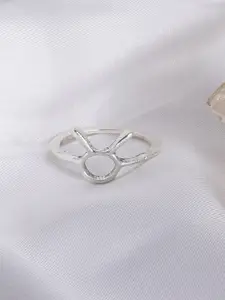 JOKER & WITCH Silver-Plated Taurus Zodiac Finger Ring
