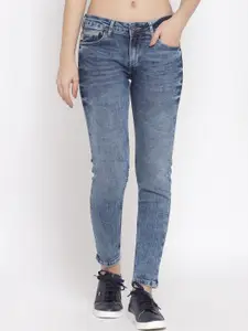 Pepe Jeans Women Blue Skinny Fit Jeans