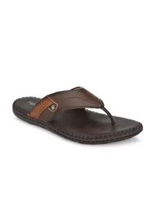 Fentacia Men Brown Comfort Sandals