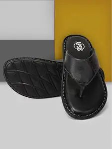 Apsis Men Black Comfort Sandals