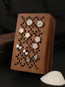 ANIKAS CREATION Set of 5 Studs