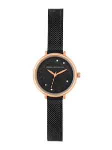 French Connection Women Black Analogue Watch FCL0006F