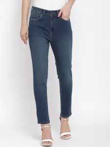 Pepe Jeans Women Blue Skinny Fit High-Rise Light Fade Stretchable Jeans