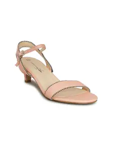 Forever Glam by Pantaloons Women Pink Solid Heels
