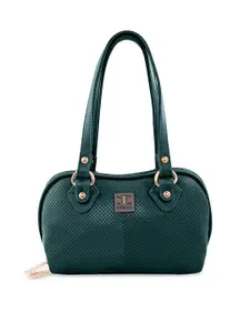 ESBEDA Green Mini Textured Handbag
