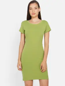 NEU LOOK FASHION Green Bodycon Dress