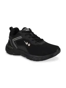 Campus Men Black Running Shoes