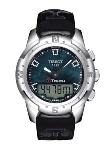 TISSOT Women Black Analogue and Digital Watch T0472204612600