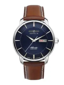ZEPPELIN Men Blue Dial Analogue Multi Function Automatic Motion Powered Watch 84663