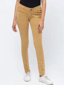 ZOLA Cotton Lightweight Coloured Slim Fit Denim Jeans