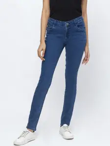 ZOLA Cotton Slim Fit High Rise Lightweight Denim Jeans
