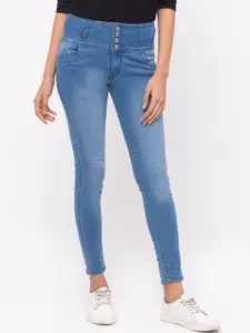 ZOLA Women Blue Slim Fit Breathable & Lightweight Jeans