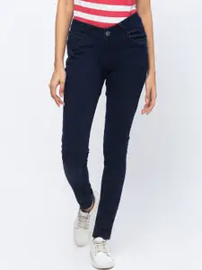 ZOLA Killer Women Cotton Slim Fit Ankle Length Lightweight Jeans