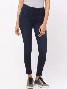 ZOLA Women Dark Blue Lightweight Skinny Fit Denim Jeans