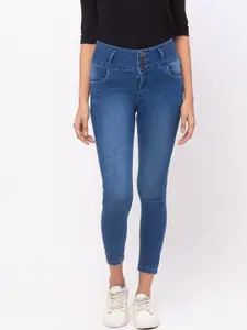 ZOLA Women Blue Slim Fit High-Rise Lightweight Denim Jeans
