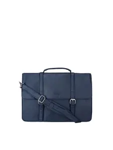 Bagsy Malone Unisex Blue PU Laptop Bag