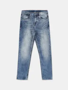 Cherokee Boys Blue Heavy Fade Stretchable Jeans
