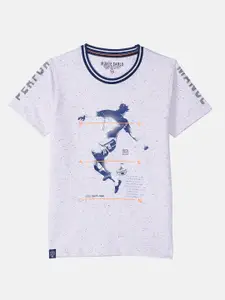 Monte Carlo Boys White Printed T-shirt