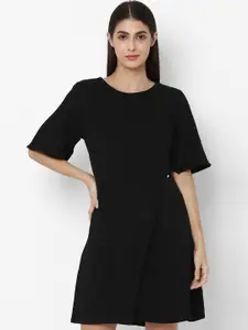 Allen Solly Woman Black Solid  Dress