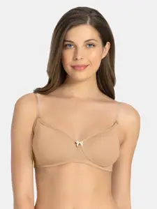 Amante Solid Padded Wirefree Classic Backless Bra - BRA78301