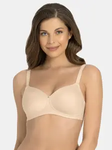 Amante Solid Padded Wirefree Cloudsoft T-shirt Bra - BRA77401