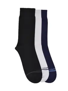 VINENZIA Men Pack Of 3 Assorted Calf-Length Socks