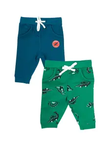 MeeMee Boys Pack Of 2 Cotton Joggers