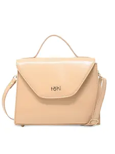tohl Nude-Coloured Leather Shopper Satchel