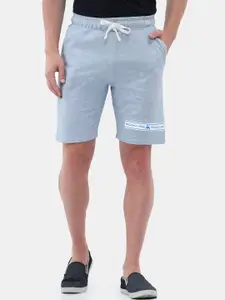Masculino Latino Men Blue Mid-Rise Regular Shorts