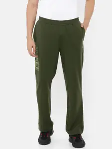 Wildcraft Men Olive Green Solid Track Pants