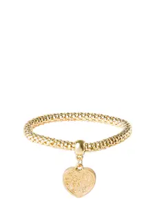 Moon Dust Women Gold-Toned Brass Gold-Plated Charm Bracelet