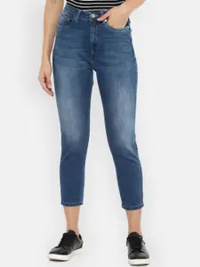 Van Heusen Woman Women Blue Light Fade Stretchable Jeans