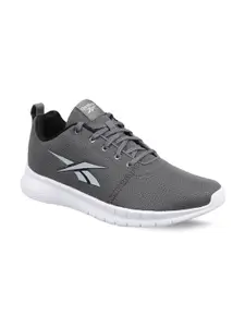Reebok Men Grey Textile High-Top Running Non-Marking Shoes