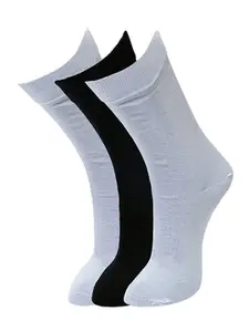 MARC Men Pack Of 3 Assorted Calf-Length Socks