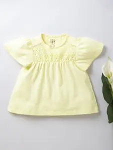 Ed-a-Mamma Girls Yellow T-shirt