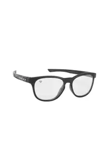 Walrus Men Clear Lens & Blue Wayfarer Sunglasses with UV Protected Lens