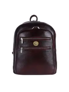 HiLEDER Unisex Pure Premium Ndm Leather Spacious Formal Backpack Laptop Office Bag