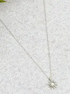 JOKER & WITCH Silver-Toned Silver-Plated Necklace