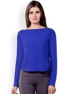 Miss Chase Blue Top
