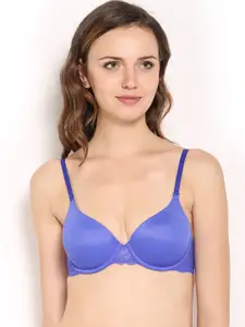 Amante Solid Padded Wired Smooth Moves T-Shirt Bra BCNE21