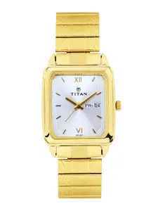 Titan Karishma Men Silver Analogue watch NL1581YM04