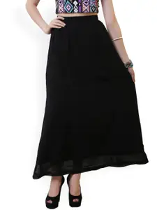 Belle Fille Black Maxi Skirt