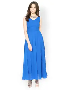 Harpa Blue Maxi Dress