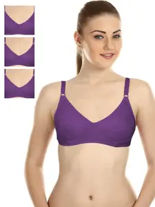 Souminie Pack of 4 Full-Coverage T-shirt Bras SLY-35