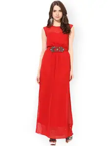 Harpa Red Maxi Dress